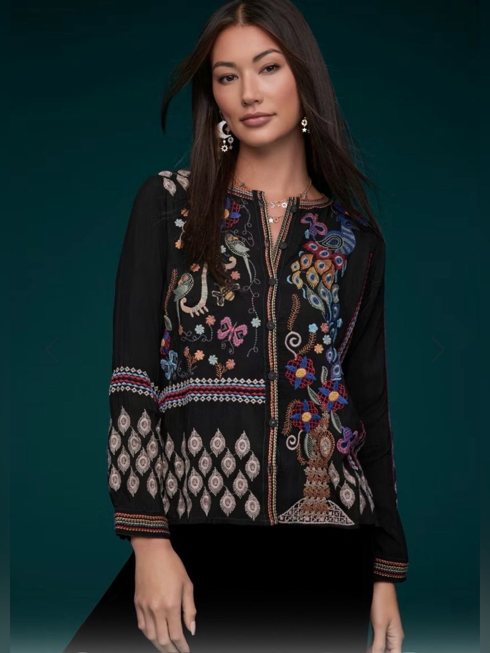 Johnny Was Zodea Blouse-Rio
